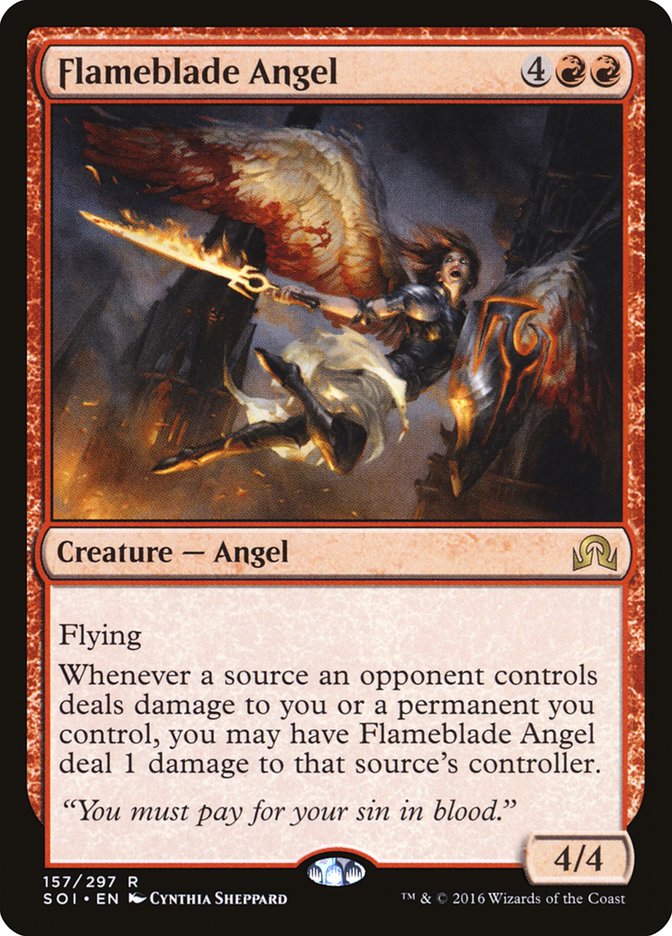 Flameblade Angel [Shadows over Innistrad] | GrognardGamesBatavia