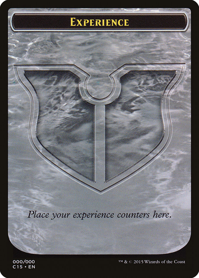 Experience // Experience Double-Sided Token [Commander 2015 Tokens] | GrognardGamesBatavia