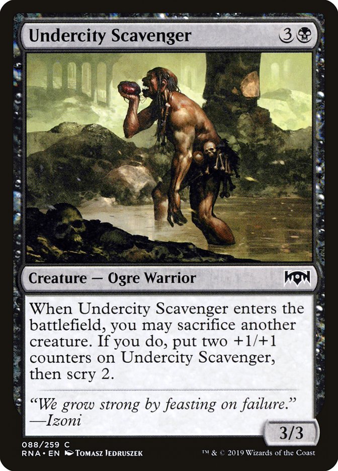 Undercity Scavenger [Ravnica Allegiance] | GrognardGamesBatavia