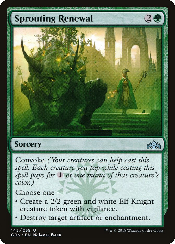 Sprouting Renewal [Guilds of Ravnica] | GrognardGamesBatavia