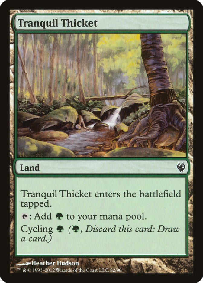 Tranquil Thicket [Duel Decks: Izzet vs. Golgari] | GrognardGamesBatavia