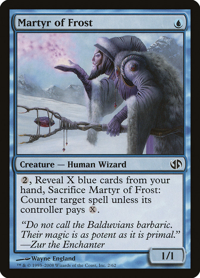 Martyr of Frost [Duel Decks: Jace vs. Chandra] | GrognardGamesBatavia