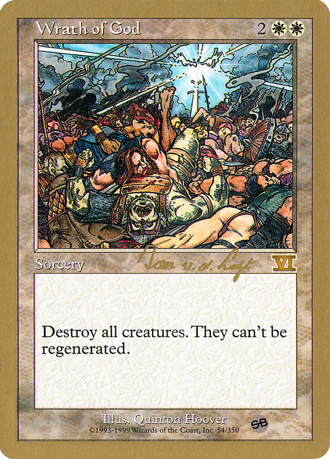 Wrath of God (Tom van de Logt) (SB) [World Championship Decks 2000] | GrognardGamesBatavia