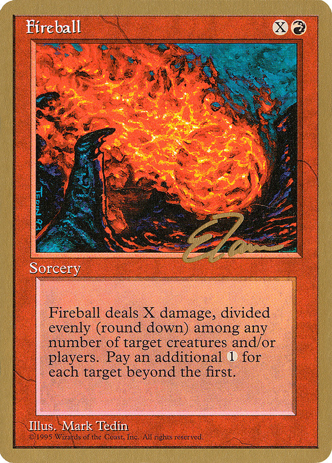 Fireball (Eric Tam) [Pro Tour Collector Set] | GrognardGamesBatavia