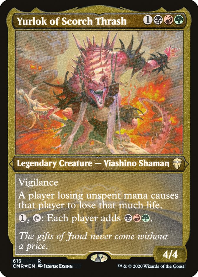 Yurlok of Scorch Thrash (Etched) [Commander Legends] | GrognardGamesBatavia