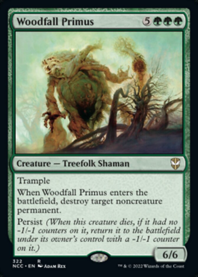 Woodfall Primus [Streets of New Capenna Commander] | GrognardGamesBatavia