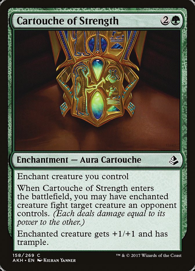 Cartouche of Strength [Amonkhet] | GrognardGamesBatavia