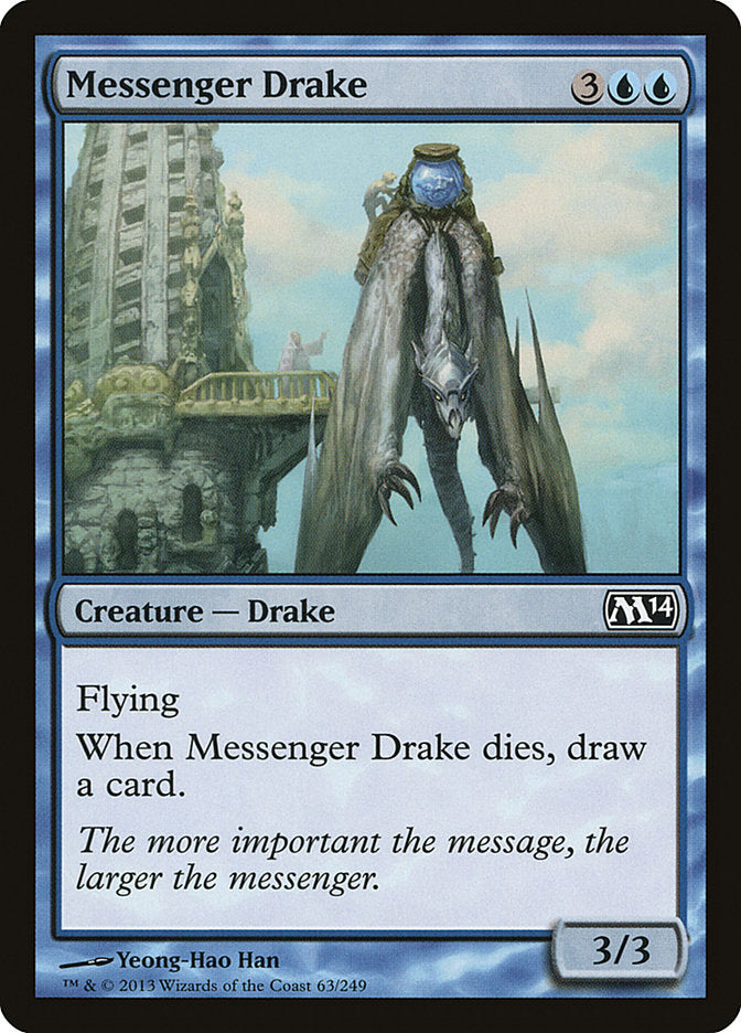 Messenger Drake [Magic 2014] | GrognardGamesBatavia