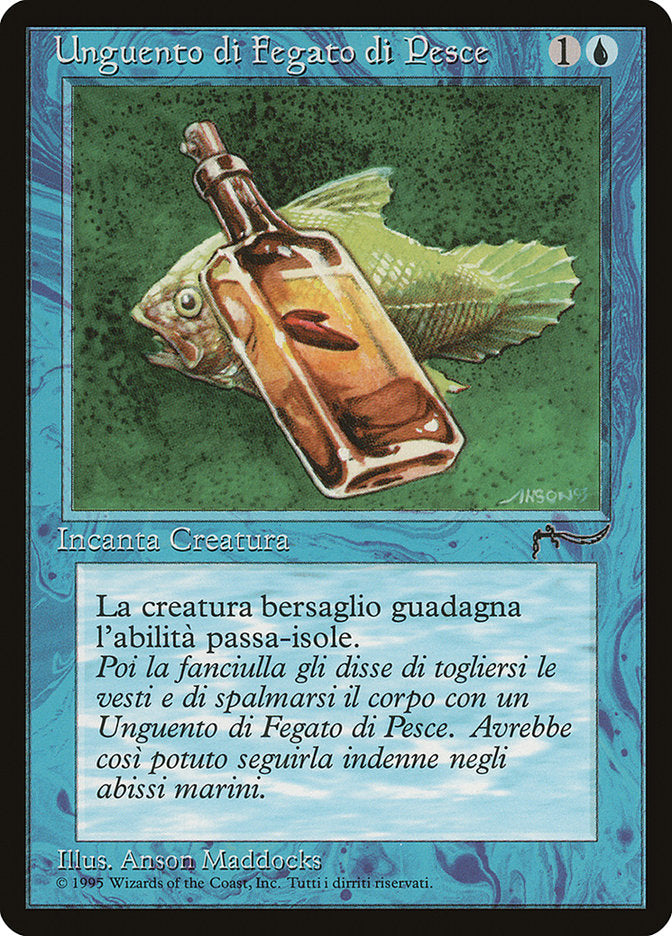 Fishliver Oil (Italian) "Unguento di Fegato di Pesce" [Rinascimento] | GrognardGamesBatavia