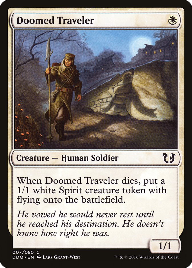 Doomed Traveler [Duel Decks: Blessed vs. Cursed] | GrognardGamesBatavia