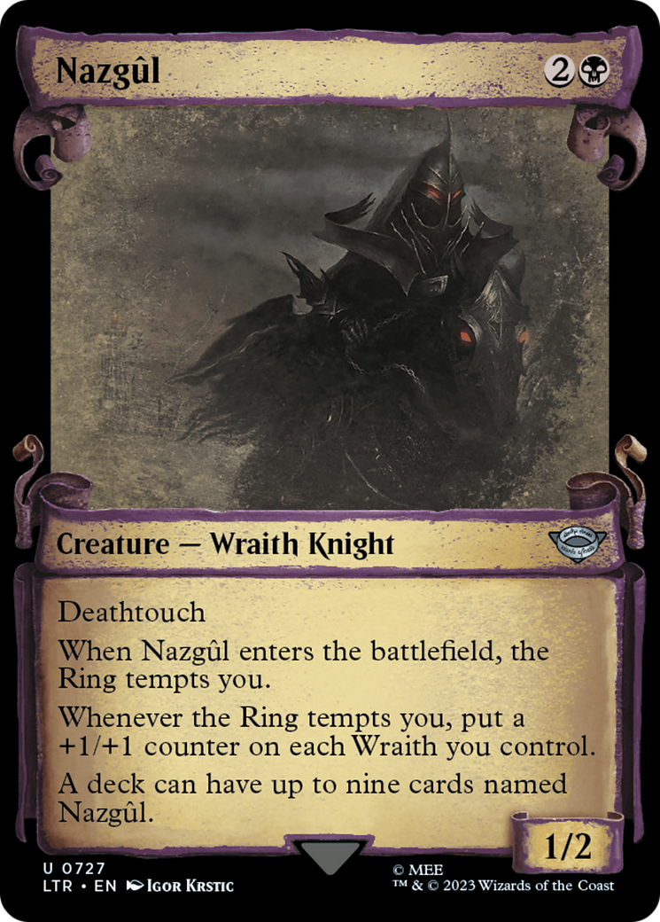 Nazgul (0727) [The Lord of the Rings: Tales of Middle-Earth Showcase Scrolls] | GrognardGamesBatavia