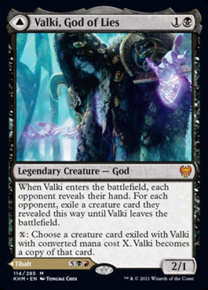 Valki, God of Lies // Tibalt, Cosmic Impostor [Kaldheim] | GrognardGamesBatavia