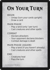 Rules Card [War of the Spark Tokens] | GrognardGamesBatavia