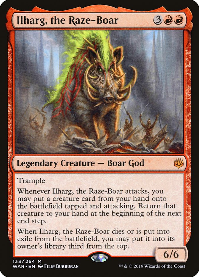Ilharg, the Raze-Boar [War of the Spark] | GrognardGamesBatavia