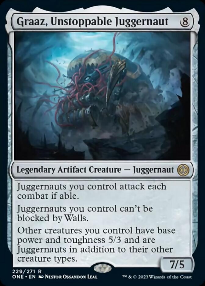 Graaz, Unstoppable Juggernaut [Phyrexia: All Will Be One] | GrognardGamesBatavia