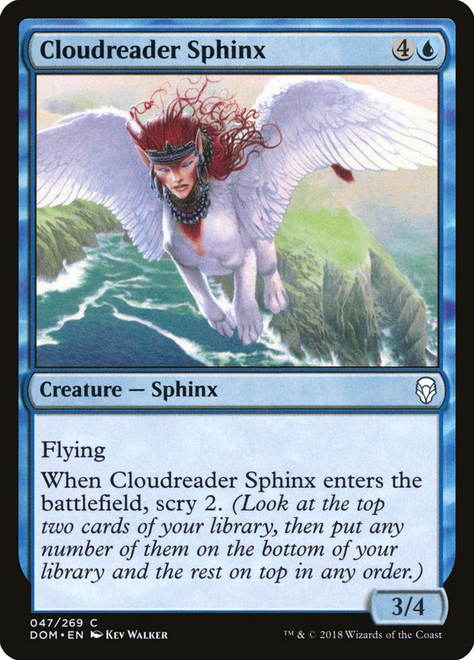 Cloudreader Sphinx [Dominaria] | GrognardGamesBatavia