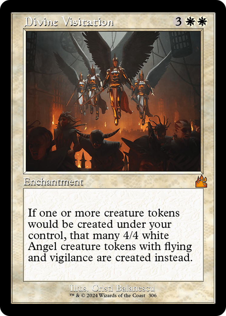 Divine Visitation (Retro Frame) [Ravnica Remastered] | GrognardGamesBatavia