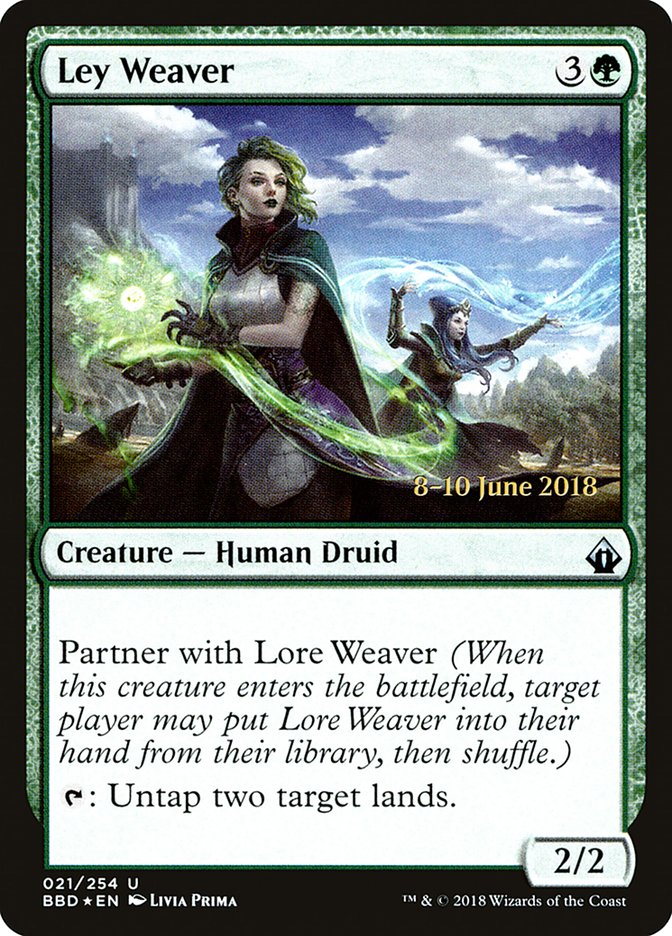 Ley Weaver [Battlebond Prerelease Promos] | GrognardGamesBatavia