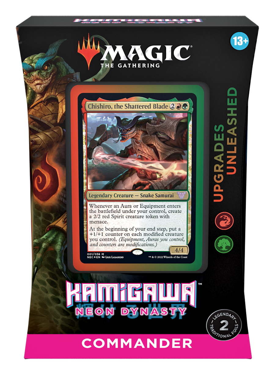 Kamigawa: Neon Dynasty - Commander Deck (Upgrades Unleashed) | GrognardGamesBatavia