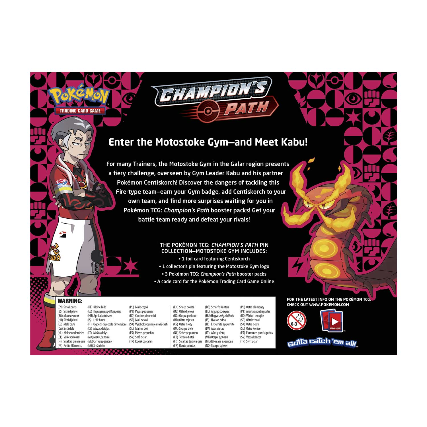 Champion's Path - Pin Collection (Motostoke Gym) | GrognardGamesBatavia