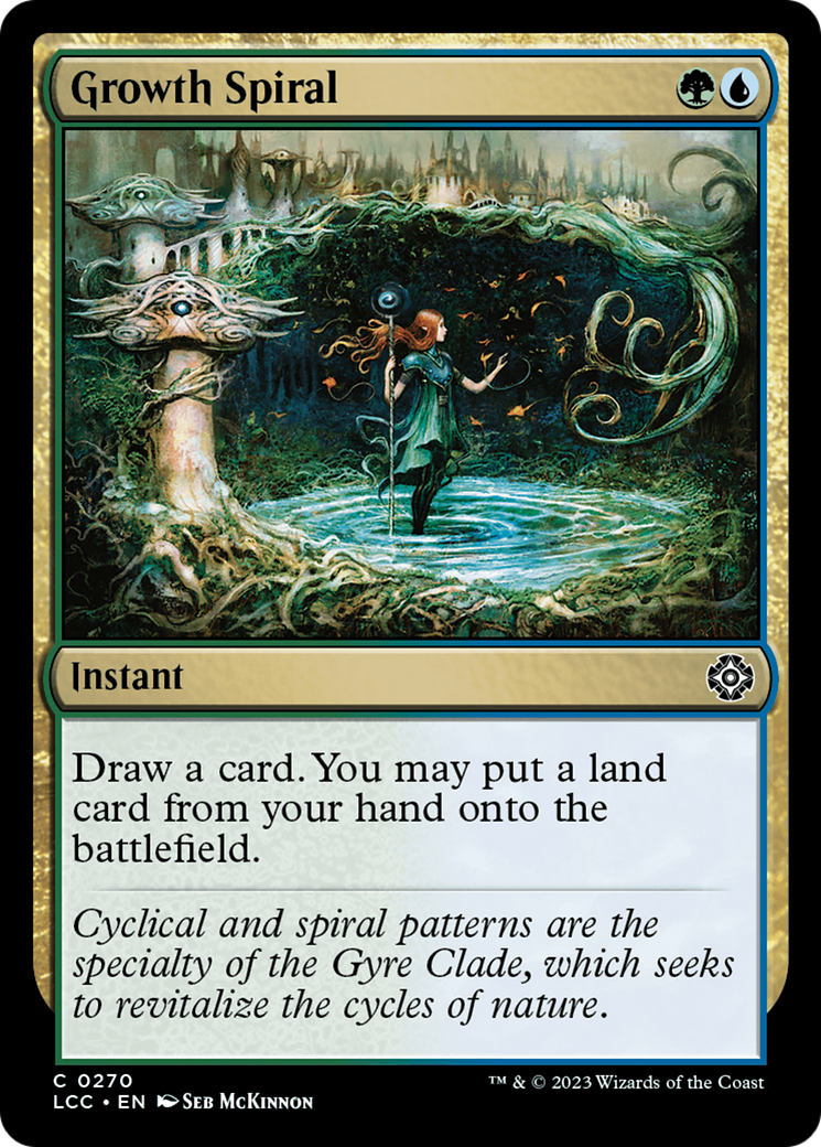 Growth Spiral [The Lost Caverns of Ixalan Commander] | GrognardGamesBatavia