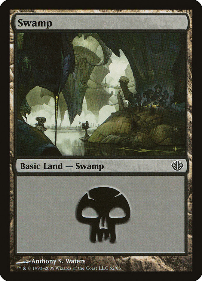 Swamp (62) [Duel Decks: Garruk vs. Liliana] | GrognardGamesBatavia