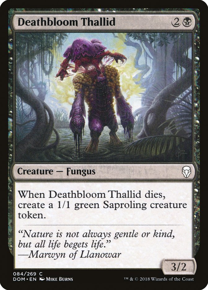 Deathbloom Thallid [Dominaria] | GrognardGamesBatavia