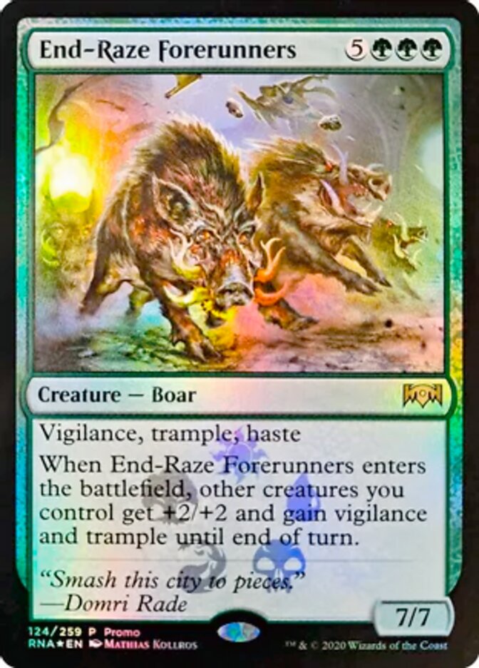 End-Raze Forerunners [Ravnica Allegiance Promos] | GrognardGamesBatavia