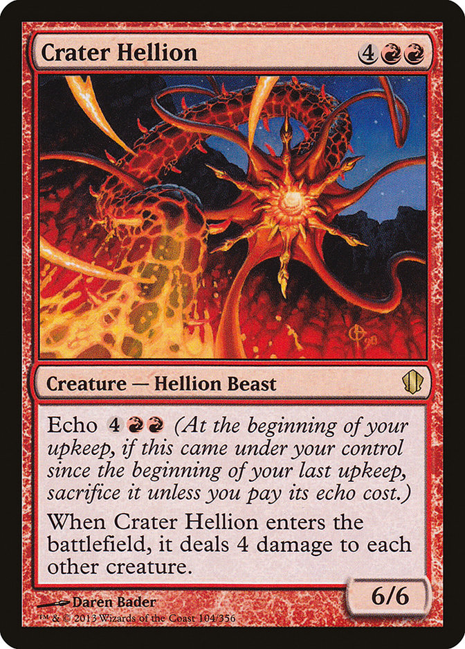 Crater Hellion [Commander 2013] | GrognardGamesBatavia