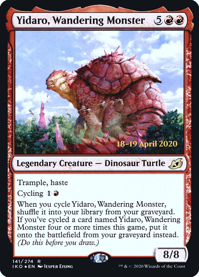 Yidaro, Wandering Monster [Ikoria: Lair of Behemoths Prerelease Promos] | GrognardGamesBatavia