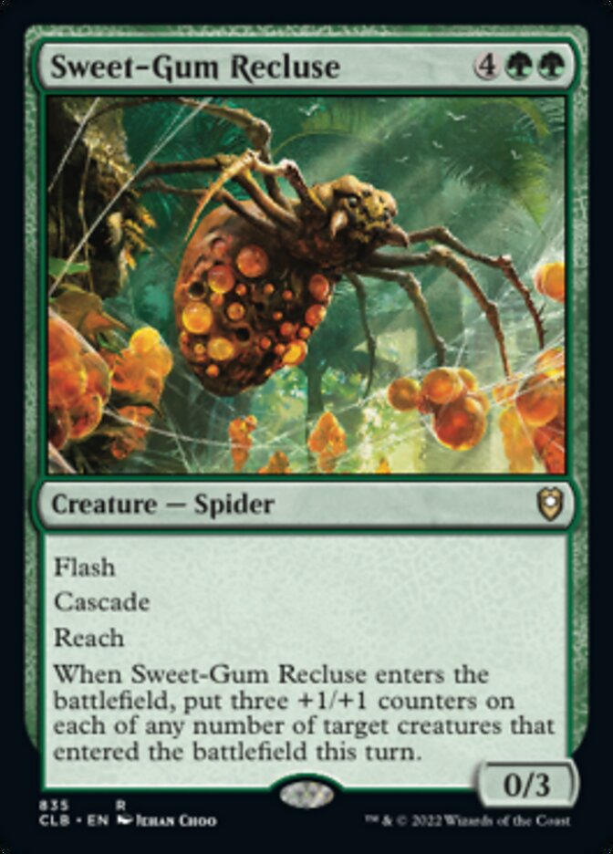 Sweet-Gum Recluse [Commander Legends: Battle for Baldur's Gate] | GrognardGamesBatavia