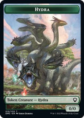 Snake // Hydra Double-Sided Token [Dominaria United Commander Tokens] | GrognardGamesBatavia