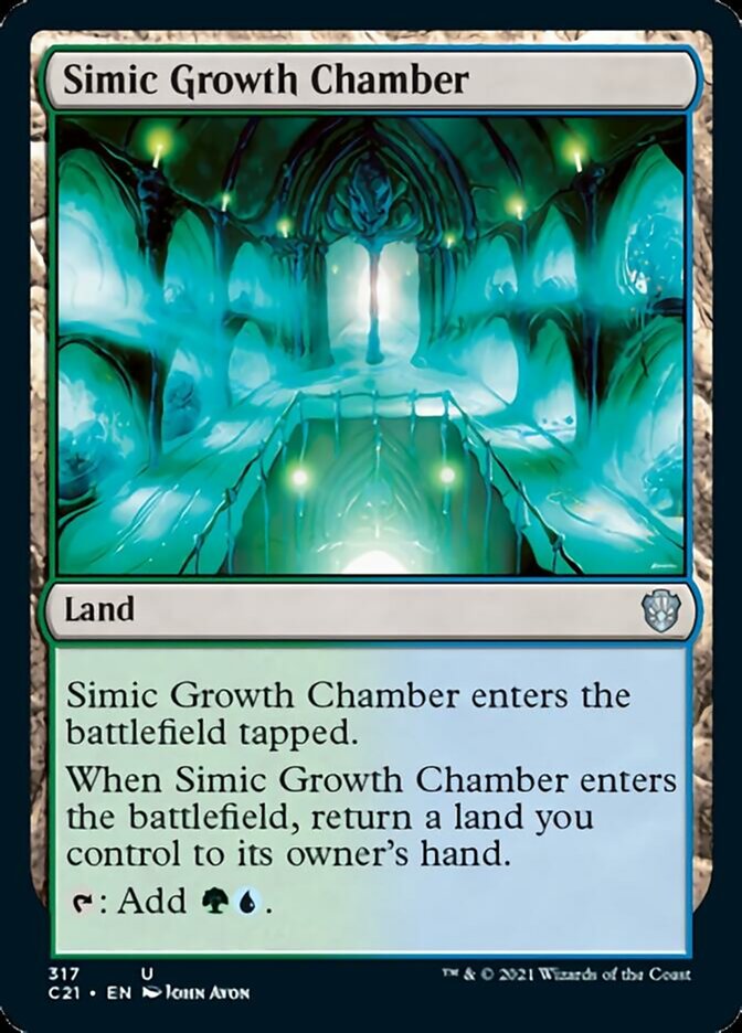 Simic Growth Chamber [Commander 2021] | GrognardGamesBatavia