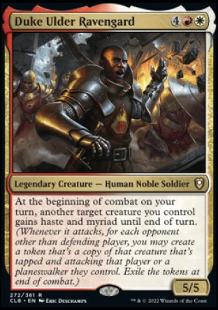 Duke Ulder Ravengard [Commander Legends: Battle for Baldur's Gate] | GrognardGamesBatavia