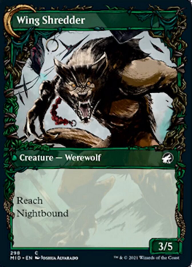 Bird Admirer // Wing Shredder (Showcase Equinox) [Innistrad: Midnight Hunt] | GrognardGamesBatavia