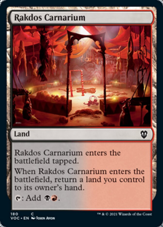 Rakdos Carnarium [Innistrad: Crimson Vow Commander] | GrognardGamesBatavia