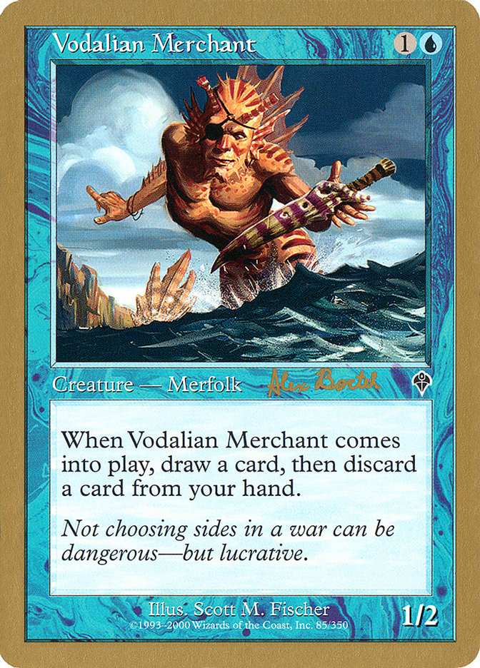 Vodalian Merchant (Alex Borteh) [World Championship Decks 2001] | GrognardGamesBatavia