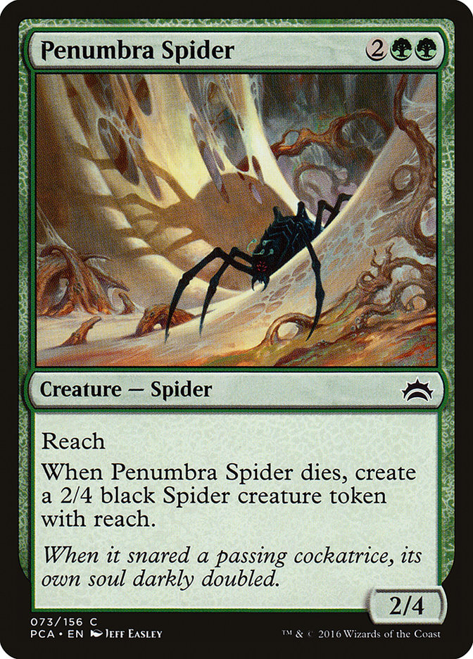 Penumbra Spider [Planechase Anthology] | GrognardGamesBatavia