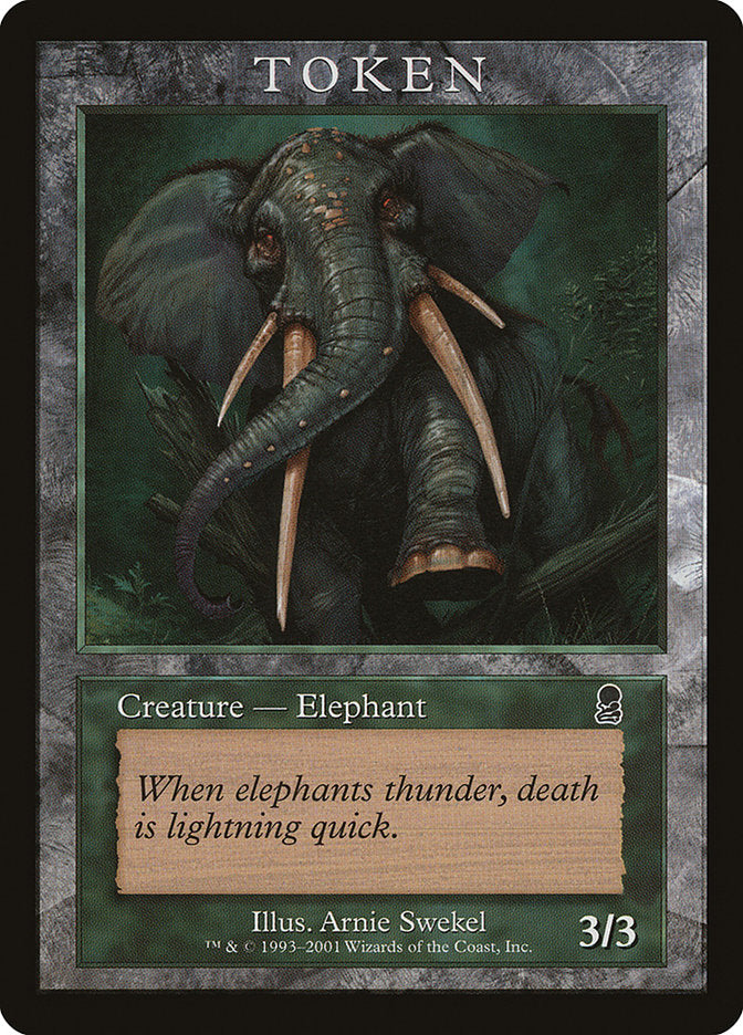 Elephant Token [Magic Player Rewards 2002] | GrognardGamesBatavia