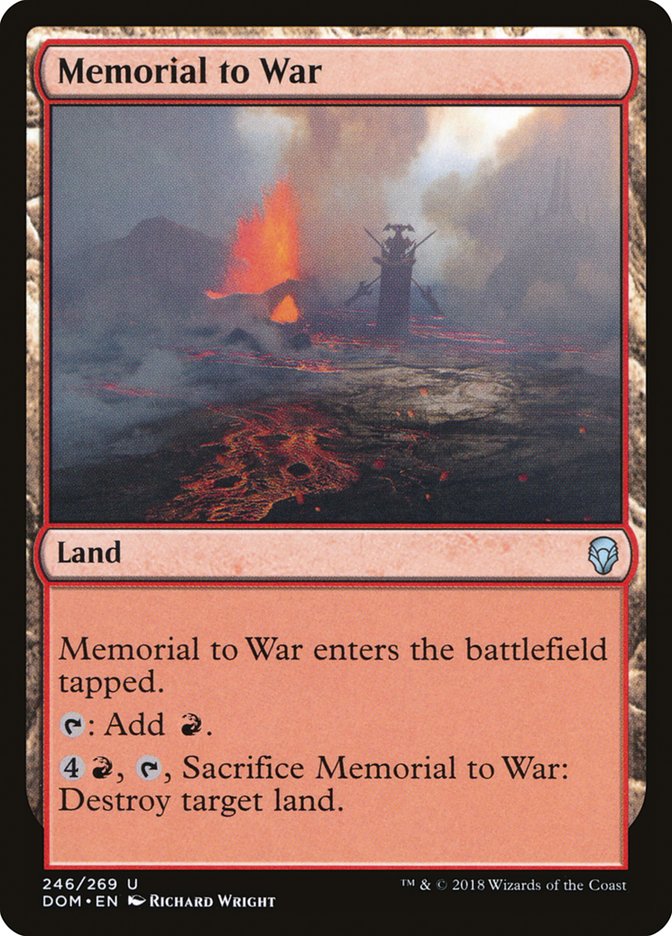 Memorial to War [Dominaria] | GrognardGamesBatavia