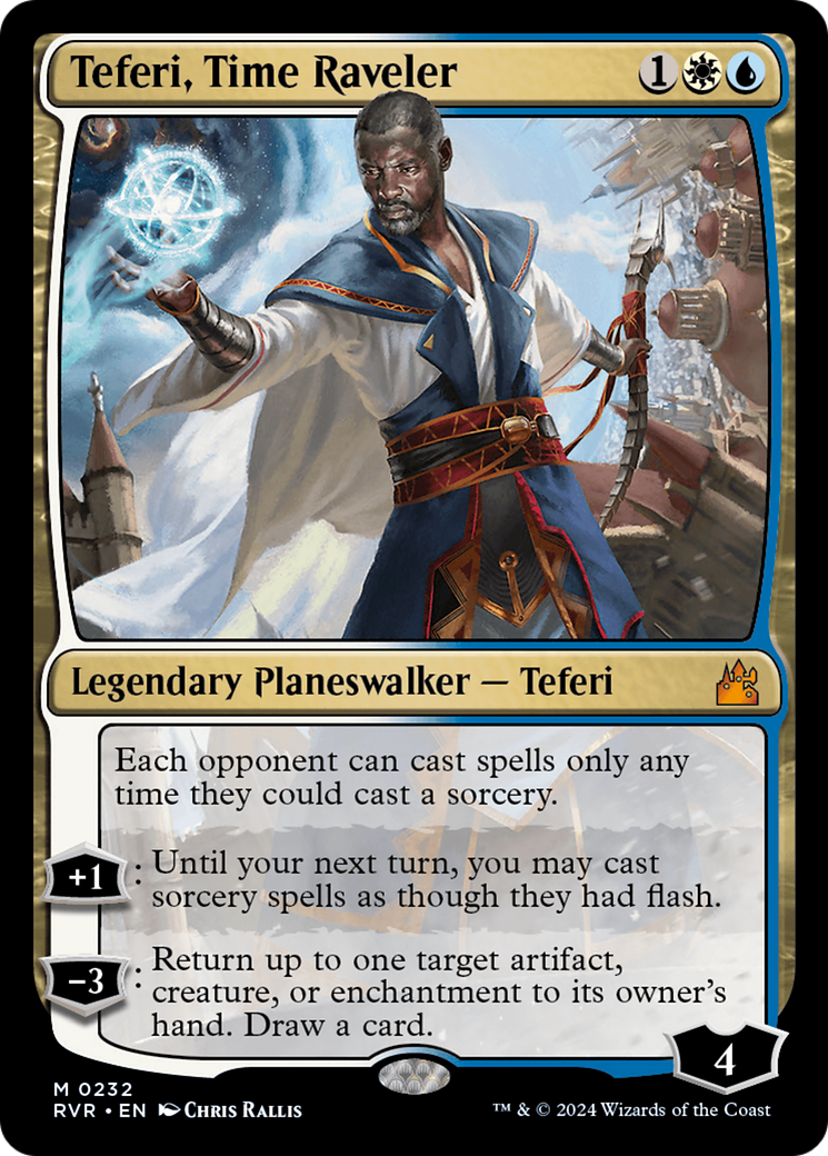 Teferi, Time Raveler [Ravnica Remastered] | GrognardGamesBatavia