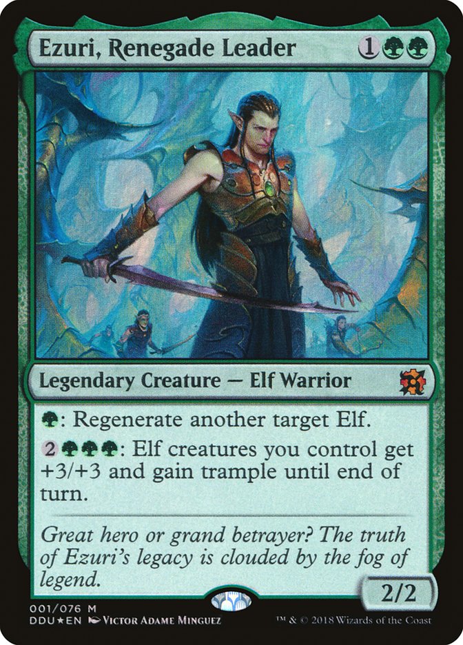 Ezuri, Renegade Leader [Duel Decks: Elves vs. Inventors] | GrognardGamesBatavia