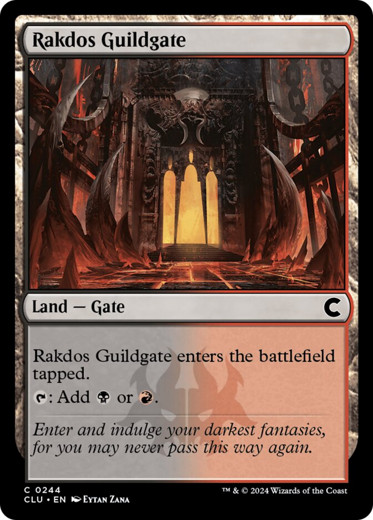 Rakdos Guildgate [Ravnica: Clue Edition] | GrognardGamesBatavia