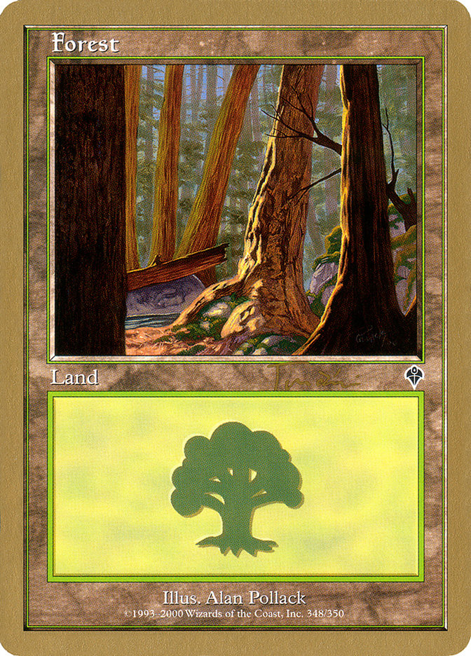 Forest (jt348a) (Jan Tomcani) [World Championship Decks 2001] | GrognardGamesBatavia