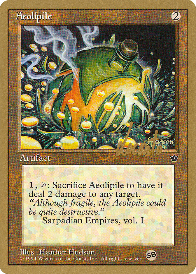 Aeolipile (Michael Loconto) (SB) [Pro Tour Collector Set] | GrognardGamesBatavia