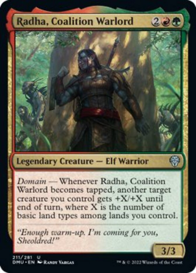 Radha, Coalition Warlord [Dominaria United] | GrognardGamesBatavia