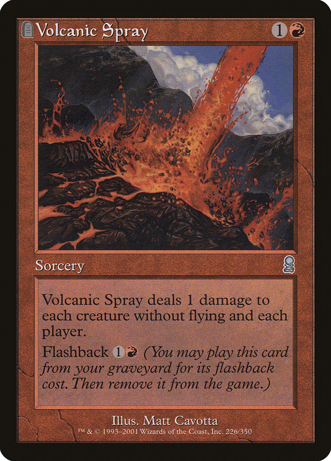 Volcanic Spray [Odyssey] | GrognardGamesBatavia