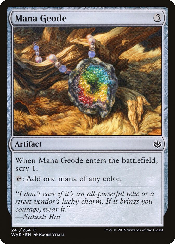 Mana Geode [War of the Spark] | GrognardGamesBatavia