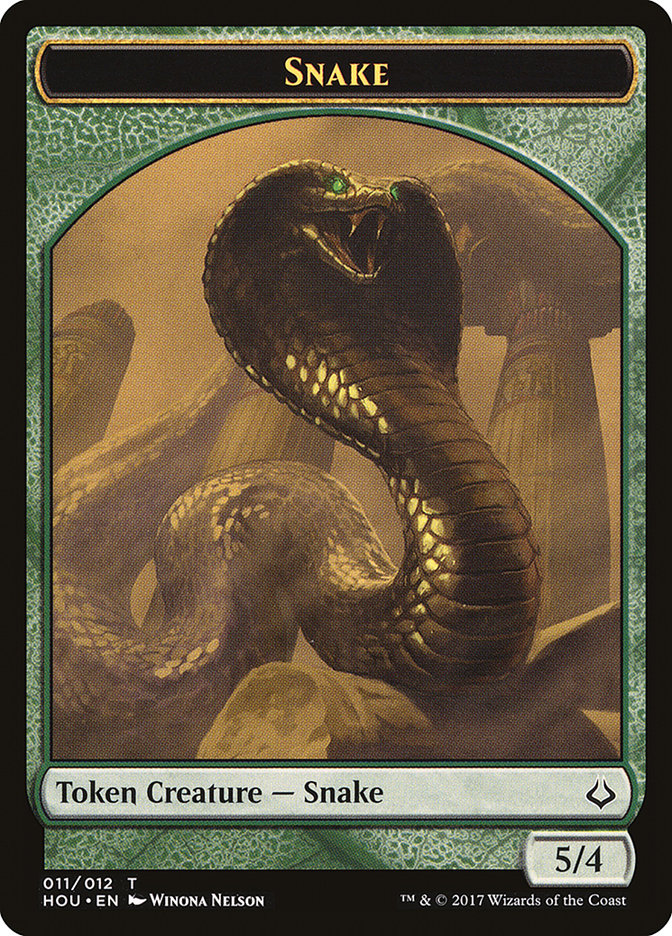 Snake Token [Hour of Devastation Tokens] | GrognardGamesBatavia