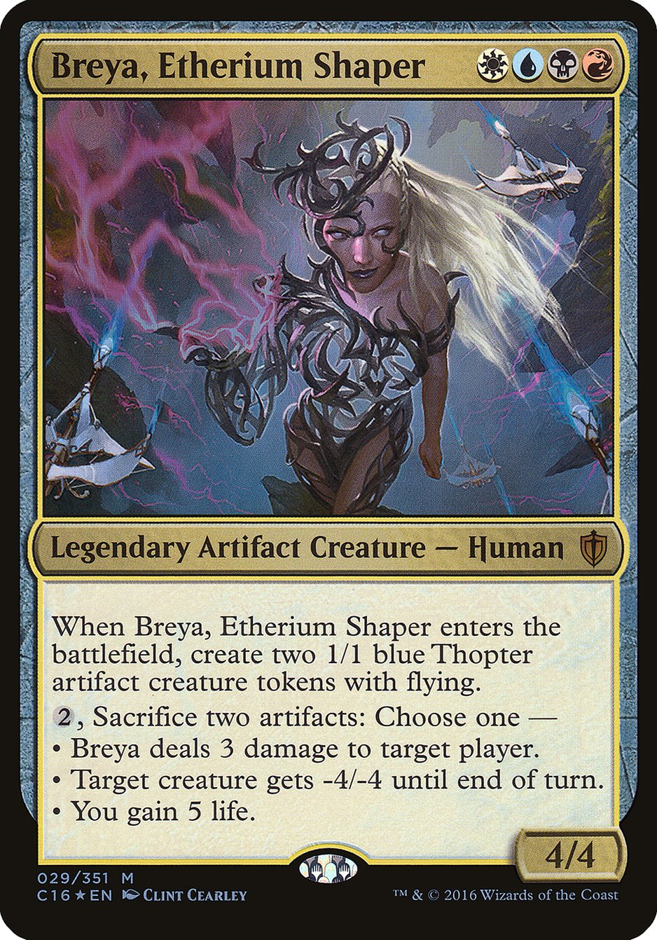 Breya, Etherium Shaper (Oversized) [Commander 2016 Oversized] | GrognardGamesBatavia